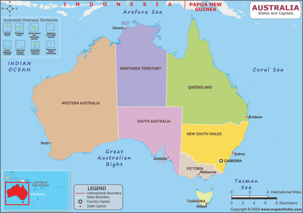 Australia and Capital