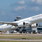 air france a350 chicago flight return