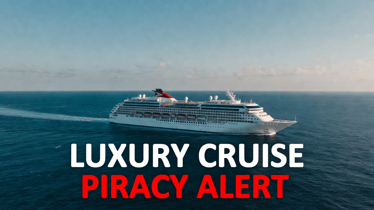 piracy warning luxury cruise passengers