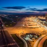 A British Airways Boeing 777 on the tarmac at Gatwick